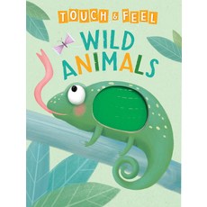 야생 동물: 만지고 느끼는 책 - 보드북 교육용, Board book