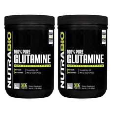 NUTRABIO 麩醯胺酸粉, 500g, 2罐