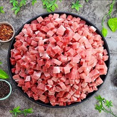 VGD 돼지 뒷다리 후지 짜장 카레 통두께(절단없음), 1kg, 1개