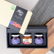 잼있는농부 블루베리잼+사과잼세트 /달콤맛있는간식, 1세트, 130g