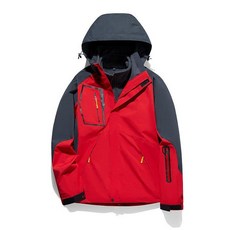 남성 스키복 퍼 스노우 성인 보드복 따뜻한 여자 여성스키복 방수 커플 여성용 아이보리 M, 1개, 남 레드