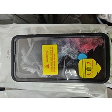 S26+ 방수 충전 케이스 오토바이 거치대 배달대행 거치대용 퀵서비스용, 검정