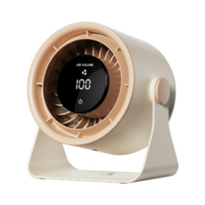 ASPOR AR-15 極靜涼感風扇，桌面靜音風扇，涼感舒適，簡約時尚設計，節能省電, 輕奶杏