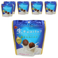 BOURBON 北日本 生巧克力松露療癒牛奶, 6個