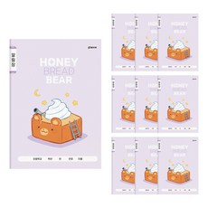 클라리온 16매 초등노트 알림장 노트, A 허니브레드