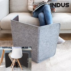인더스 온열 타이머 파티션 히터, IN-DH155, 그레이