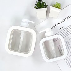 펌프용기 샴푸용기 세제용기 욕실 키친 용 화장실 bathroom SG-5DP13-1350, 500ml, 1
