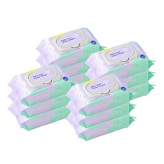 nac nac EDI 嬰兒潔膚柔濕巾80抽 箱購12包入, 1箱, 限單箱出貨 nac 80抽箱購 12包, 12個裝, 7500g