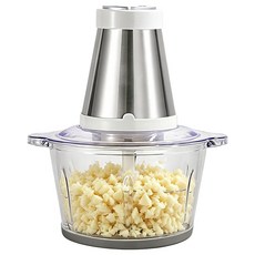 다기능 마늘 다지기 고기 다지기 전동 다지기 믹서기 만능 다지기, 2L 2L