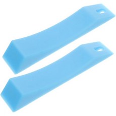 2개 RV 레벨링 블록 휴대용 비안정 패드 트레일러 및 캠퍼용 내구성 실리콘 디자인 강화된 지지력 야외 사용 시 안전성