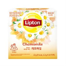 립톤)캐모마일 허브티 10T