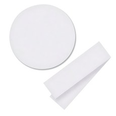 원형 유산지 1호 + 띠지, 100개, 1세트