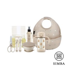 小獅王辛巴 副食品人氣全能餐食組(300ml吸管小熊), 1個, 全能餐食組(300ml吸管小熊)+送紙袋, 300ml吸管小熊