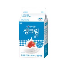 남양 생크림 골드 500ml 동물성 유지방 38% 함유 [아이스박스포함], 1ml, 1개