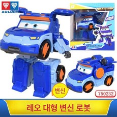 슈퍼윙스 대형 변신 로봇 장난감 변형 비행기 액션 피규어 음향 조명, 1개, 기계식 대형 변신 로봇 레이크