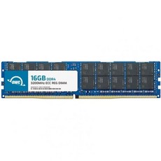 OWC 128GB (1X128GB) DDR4 3200MHz 4Rx4 1.2V CL22 288핀 ECC RDIMM 등록 서버 메모리 RAM 슈퍼마이크로 마더보드 H12DSTB H, 16GB