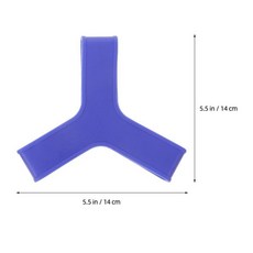실리콘 다이빙 힐 스트랩 스노클링 스쿠버 핀용 착용감 교체 밴드 발목 벨트 핀, 2. Blue