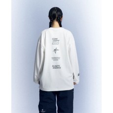 ELNATH Haas LNG 롱 SLEEVE 슬리브 WHITE 화이트