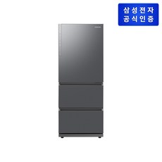 삼성전자 김치플러스 328L 스탠드형 3도어 냉장고 방문설치, 리파인드이녹스, RQ33DG71J3S9