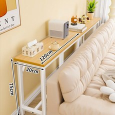 틈새수납장 침대옆 수납장 폭좁은 틈새장 거실 슬림수납장 주방수납장, Z. 참나무화이트 브라켓단층 120x20x75cm