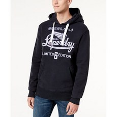 Superdry 極度乾燥 帽T 土耳其製 長袖 深藍色, 1個