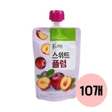 풀무원 풀스키친 스위트 플럼 어린이 음료 주스 유치원주스, 10개, 100ml