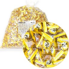 대용량 누룽지 사탕 4kg (약 400개별포장) 양지제과 업소용 벌크 캔디, 1개