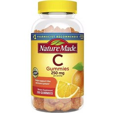 Nature Made 萊萃美 成人用維他命C軟糖 250mg, 1個, 200顆