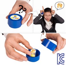 [KC인증] JL매직 관객이 고른 주사위의 표정을 정확히 맞히는 마술 기분맞히기(Mind Guess), 1세트, 해법영상 제공, 초급