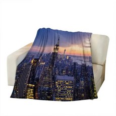 열대 해변 담요 섬 베이 코코넛 야자수 풍경 해양 일몰 플란넬 침대 소파용 부드러움, 6. 5