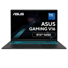 에이수스 2025 게이밍 V16 코어5 지포스 RTX 5050, 매트 블랙, 512GB, 16GB, Free DOS, V3607VH-RP005