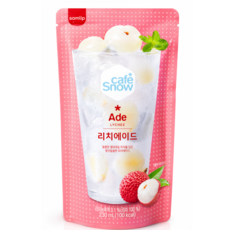 삼립 간식 음료 리치 에이드, 50개, 230ml