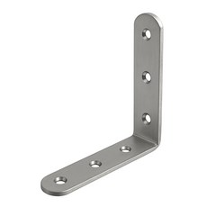 GZ 스텐 코너철 꺽쇠 라운드 경첩 브라켓 보강 지지대, 4개