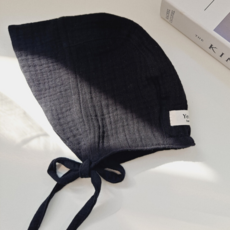 예스베베 사계절 아기 모자 거즈 보넷