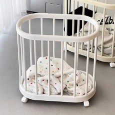 리빙공감 이동식 틈새 빨래 세탁바구니, 화이트