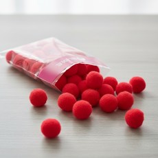 한이용품1 어린이 유아용 공 공예, 레드, 1개