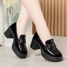 후아나야 여성 구두 봄가을 가보시구두 에나멜 단화 로퍼