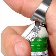 비엘스키 손가락 반지모양 병뚜껑 가프 반지 오프너 반지형 뚜껑따개, 반지형오프너(P5026)