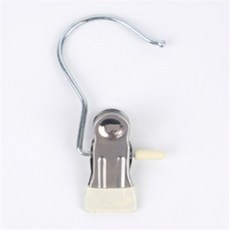 말랑지니 다용도집게 논슬립바지옷걸이, 블루