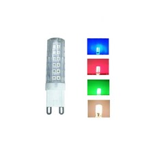 G9 LED 파란색 220V 빨간색 전구 녹색, Red light