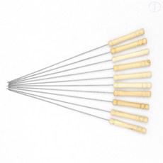 루온 캠핑마시멜로우꼬치세트 바비큐 꼬치 10p세트