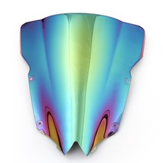 Yamaha YZF R6 600 2008-2016 ABS抗壓擋風鏡 黑色電鍍-極限超快感, 1個