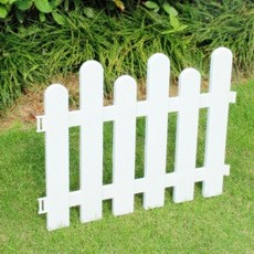 썸데이몰 초록정원 말뚝형 플라스틱 울타리 2p세트(50x40cm) 울타리휀스