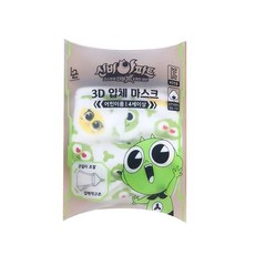 신비아파트 3D 입체 마스크 어린이용, 1개, 혼합색상