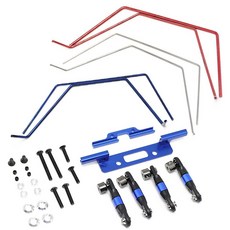 1/10 쇼트 코스 트럭 트랙사스 슬래시 2WD용 앞뒤 와이드 스윙 바 세트, 110 쇼트 코스 트럭 트랙사스 슬래시 2WD용 앞뒤