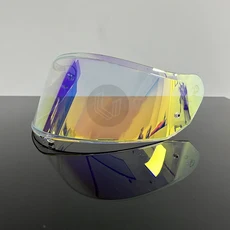 LS2 FF808 헬멧용 FF808 바이저 쉴드 헬멧 페이스 쉴드 자외선 차단 바이크 오토바이 헬멧 액세서리, [04] Revo Clear Red