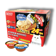 이나바 마구로쥬레 고양이 유산균 65g x 24개 코스트코, 참치+가다랑어(24회분), 1개