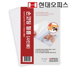현대오피스 페이퍼프랜드 손코팅지 사진용 4x6사이즈 코팅필름5매, 4X6 사진