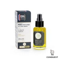CONQUEST 法國 OSMA 鬍前油 鬍鬚軟化油 不含酒精 敏感肌適用, 1個, 50ml