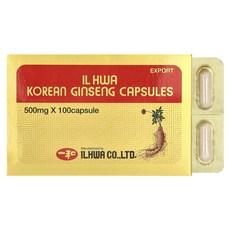몸관리하세요 겨울입니다 Ilhwa 코레언 진셍 캡슐 500 밀리그램 100 캡슐 특별관리진행, Ilhwa코레언진셍캡슐500밀리그램100캡슐